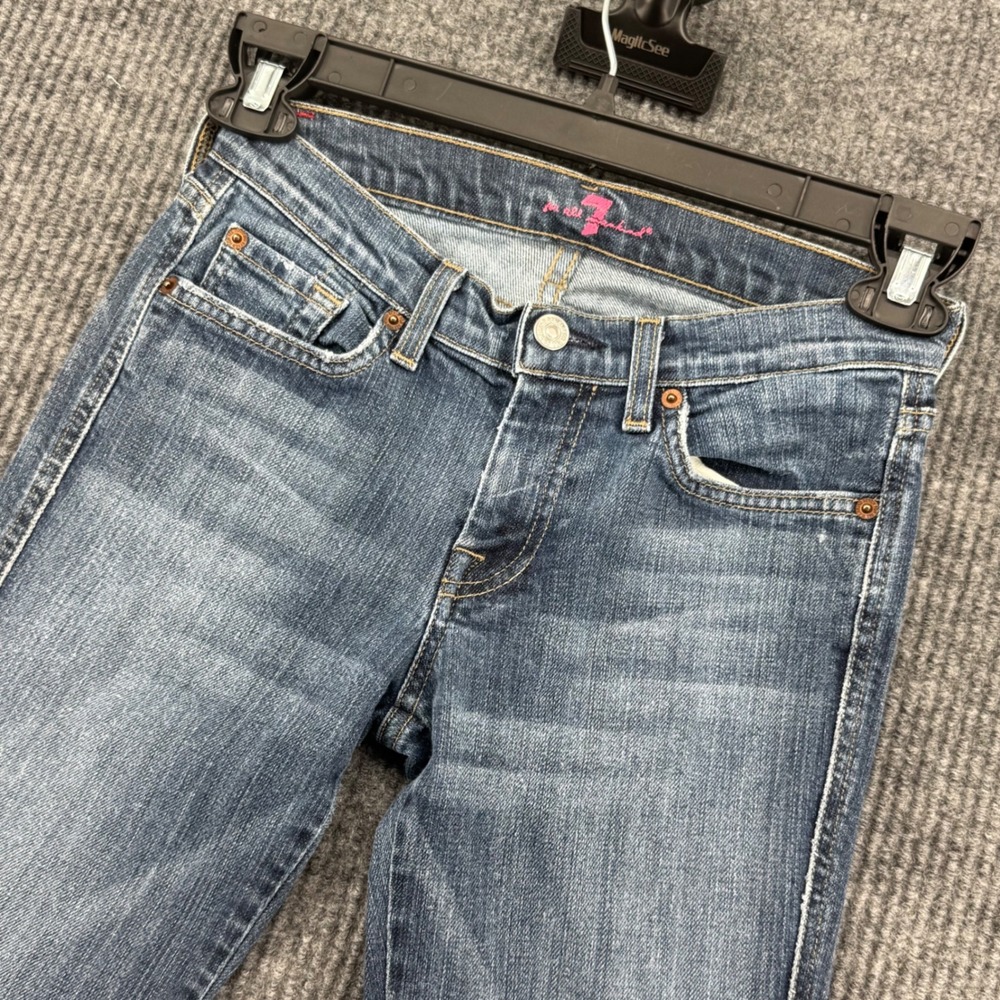 7 For All Mankind A Pocket Jeans Womens 26 Blue Good Bootcut Stretch G130A080U
